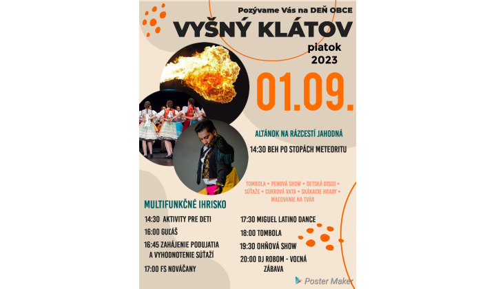 Deň obce 1.9.2023
