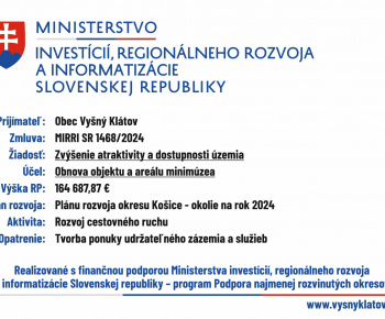 Projekty / Obnova objektu a a areálu minimúzea - foto