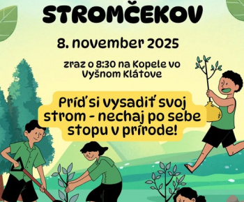 Aktuality / Výsadba stromčekov 8. 11. 2025 - foto