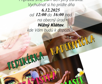Aktuality / Deň zdravia - 6. 12. 2025 v Nižnom Klátove - foto
