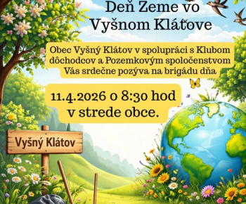 Aktuality / Jarné upratovanie obce - 11. 4. 2026 - foto