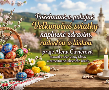 Aktuality / Veľkonočný pozdrav - foto