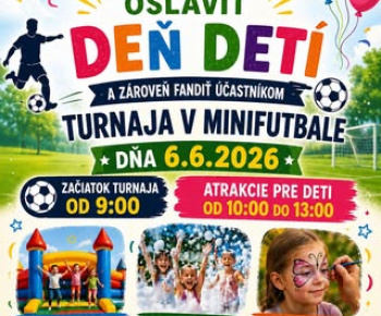 Aktuality / Turnaj v minifutbale a MDD - 6. 6. 2026  - foto