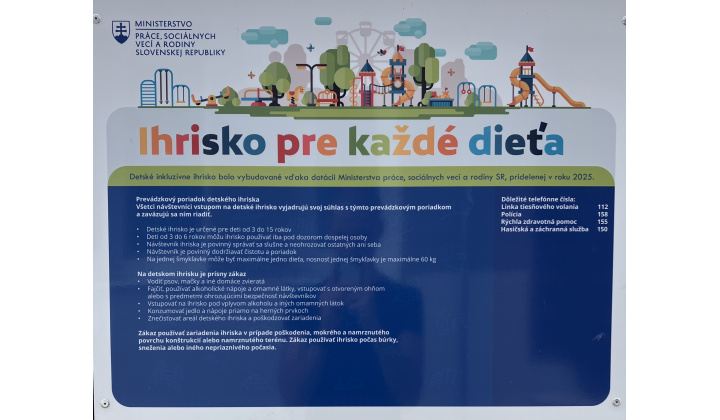 Ihrisko pre každé dieťa