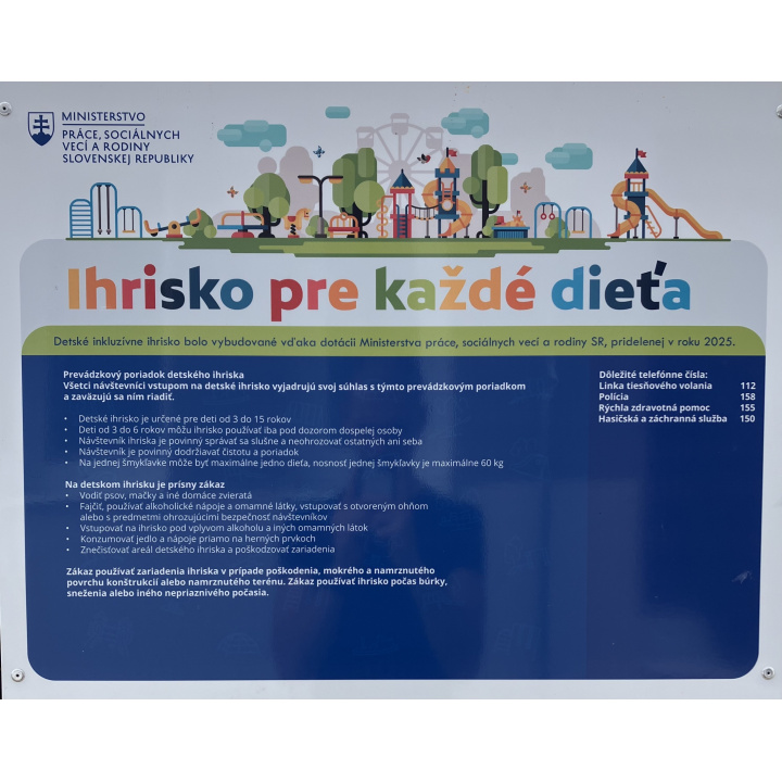 Ihrisko pre každé dieťa