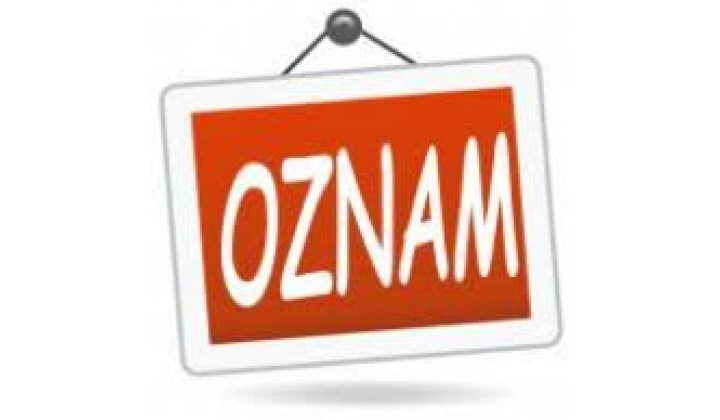 OZNAM - nájomná zmluva za hrobové miesto