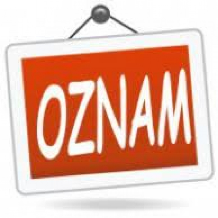 OZNAM - nájomná zmluva za hrobové miesto