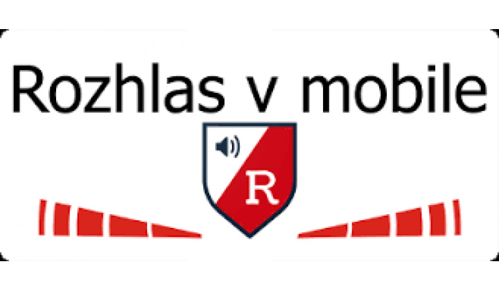 Rozhlas v mobile - oznam