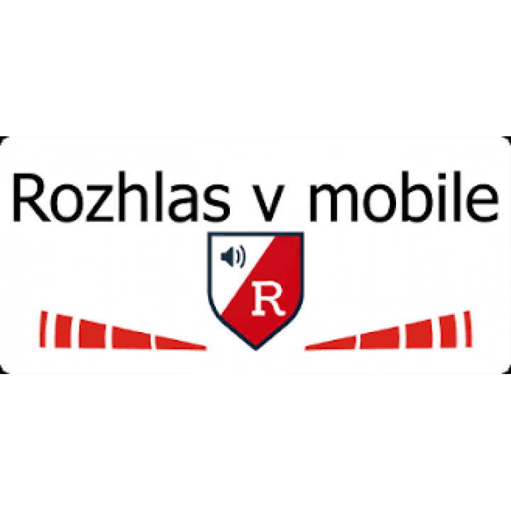 Rozhlas v mobile - oznam